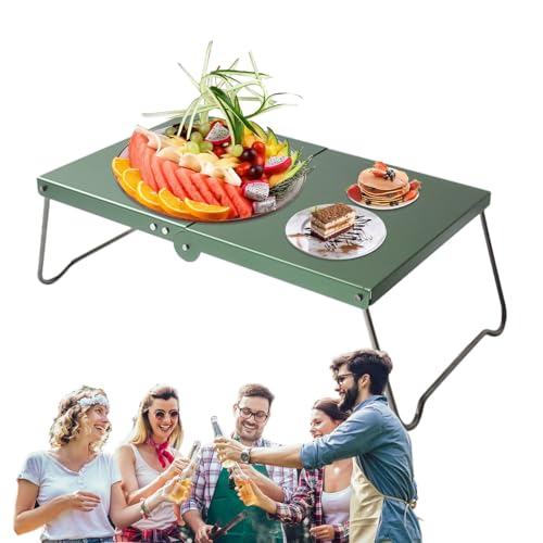 Genérico Tavolo - da trasporto include tavolo da esterno telaio leggero salvaspazio facile da trasportare Aiuto per picnic e campeggio multifunzionale | zona tempo libero e naturale