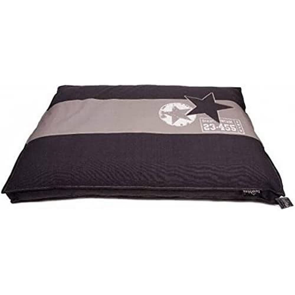 Lex & Max COVER BOXBED STAR 120X80 GREY, Grau