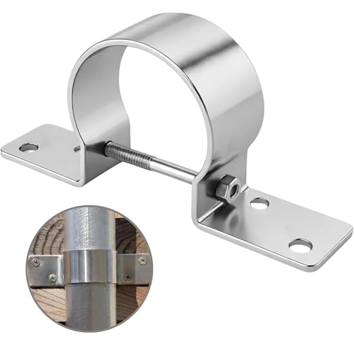 Fence Bracket - Steel to Wood Fence Brackets - Galvanized Fence Post Bracket - Fence Brackets for Metal Posts - Fence Post Repair by RS Industries - Image 5