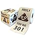 Happy 30th Birthday Toilet Paper Prank Funny Gag Gift