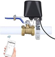 WiFi-Ventilsteuerung, Smart WiFi Steuerung Wasser/Gasventil 2.4GHz Kompatibel mit iOS/Android,Kompatibel mit Alexa und Google Assistant