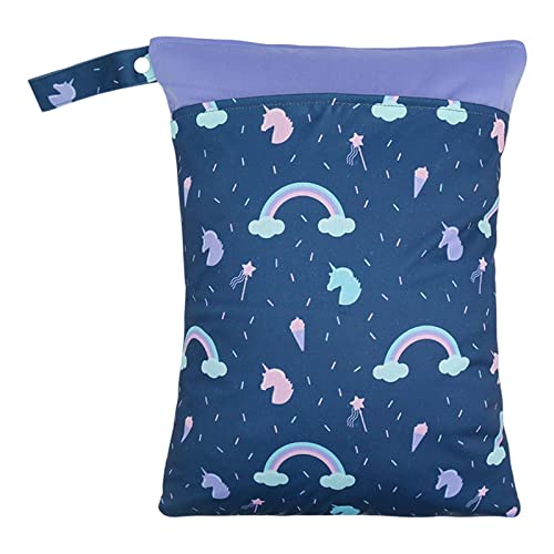 Baoblaze secos à d'água com alça lavável de desenho dibujos dibujos animadoss reutilizável com zípe