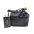 3W LED Headlight Lamp with Filter +3.5X 420mm Binocular Loupes Optical Glasses Bag (Black)