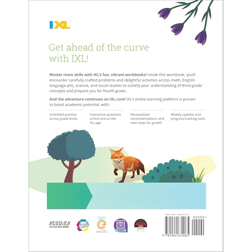 The IXL Ultimate Summer Workbook: For the Summer Between Grades 3 & 4