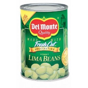 Del Monte Lima Beans Green 15.25 Oz- 12 Pack