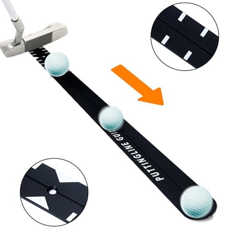 Accessoires d'entraînement de golf avec rail et aide à l'alignement - 5