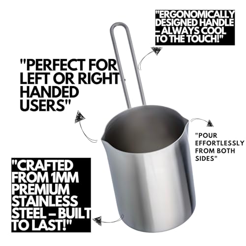 Jatisse Cafeteira turca de 500 ml - Cafeteira turca - Chai Pot - Panela de café árabe - Panela de ca