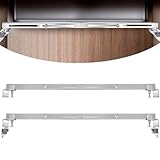 Undermount Kitchen Sink Brackets, 2PCS Adjustable Stainless Steel Undermount Sink Mounting Supports Brackets for Heavy Duty Undermount Kitchen Bathroom Sink (71-100cm)