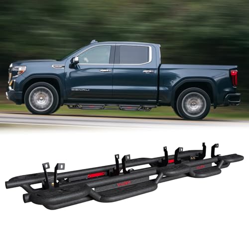 Barras laterales running boards para Silverado y Sierra