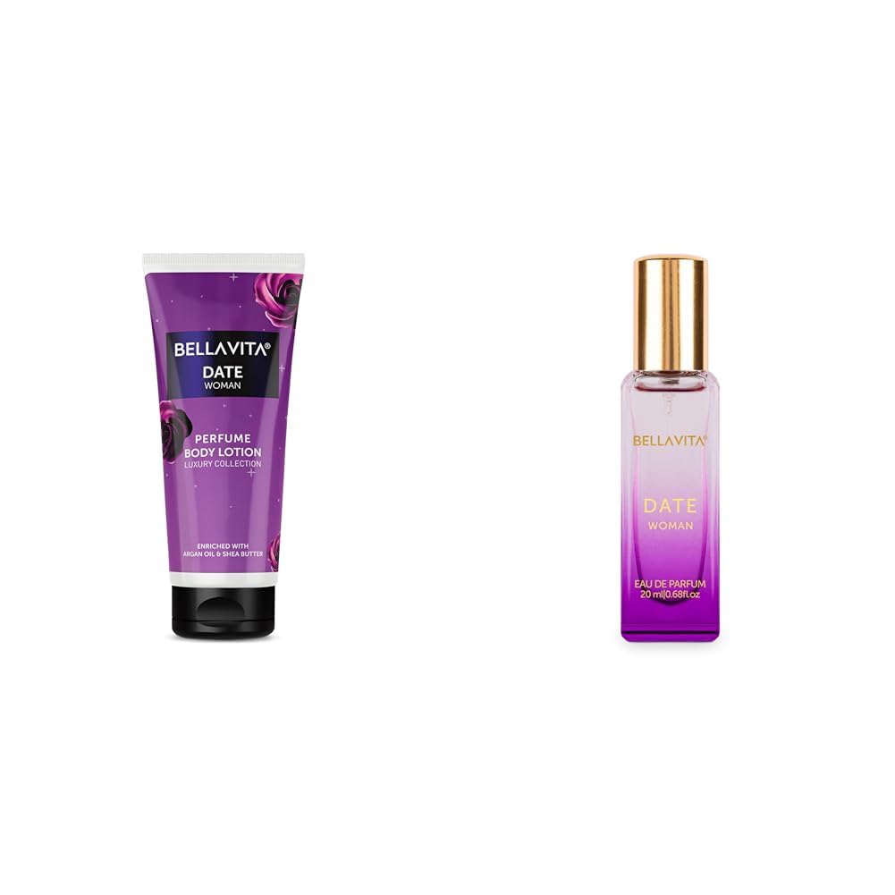 Bella Vita Luxury Date Woman Body Lotion for Nourishing Hydrating Soft SuppleHealthy Skin with Argan Oil and Shea Butter 200 ml Date Woman Eau De Parfum-picture-27