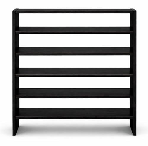 Image of Enigmatic Woodworks Wooden Shoe Rack for Home, Shoes Chappal Slippers Organizer Stand, Small Shoerack Organiser DIY (Do it Yourself) (SR-6T Wenge)