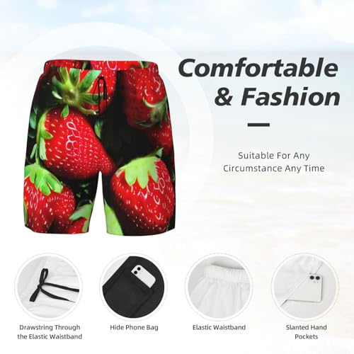 Short de bain homme séchage rapide et doublure boxer - 5