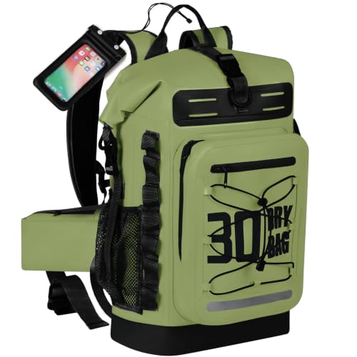Image of MORXPLOR Dry Bag Waterproof,5L /10L /20L /30L /40L /55L Roll Top Dry Bag Backpack with WaterProof Phone Case for Swim,Kayak