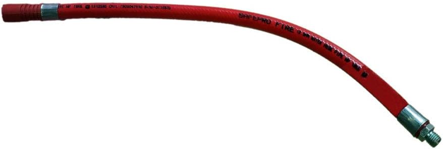 SAFE PRO Thread Flexible Hose Pipe Tube for 9kg ABC Powder Type Fire extinguishers