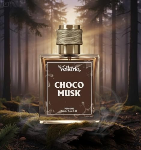 Image of Choco Musk Eau de Parfum 50ml | Chocolate Vanilla Amber Perfume | Warm Sweet Gourmand Scent | Long Lasting Unisex EDP for Men & Women