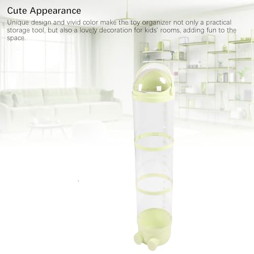 Grand seau d'affichage de jouets vertical et transparent - 3