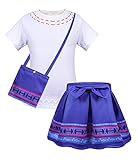 Disfraz de Familia Mágica Luisa vestidos para niña.