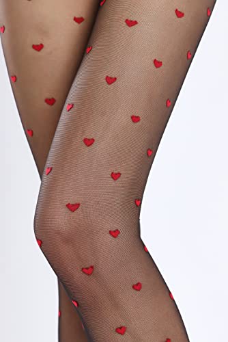 Image of Sahabowi Women Tights, Female Sheer High Waist Pantyhose, Vintage Control Top Stockings
