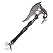 Alien Warrior Fantasy Battle Axe w/ Dagger & Plaque New