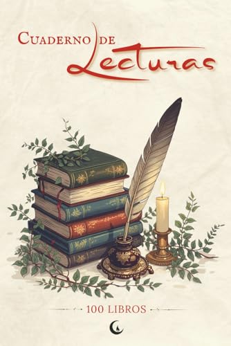 Imagen de Cuaderno de lecturas 100 libros: Diario de lecturas para registrar libros leídos y por leer