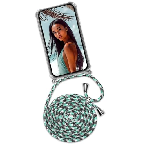 Coque avec cordon iPhone 16 Plus pour garder les mains libres
