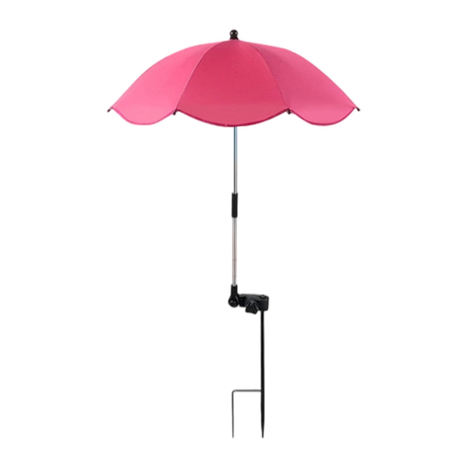 Plant Umbrella for Outdoor Plants Shade Cover for Patio Flowers Potted Plant Pink-image-44