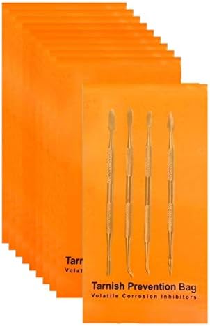 A-ONEA-ONE Electronic Component Rust Prevention Bags Anti Corrosion Flat Bags, VCI Bags for Rust Proof, 20 pack 3.2'' X 6''