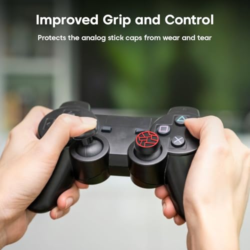Image of Sounce PS5 Controller Thumb Grip Cap - 4PCS Non-Slip Silicone Joystick Covers | Rocker Button Protective Thumbstick Grips Compatible with PS5, PS4, Xbox Series X /S, Xbox One, Switch Pro & More