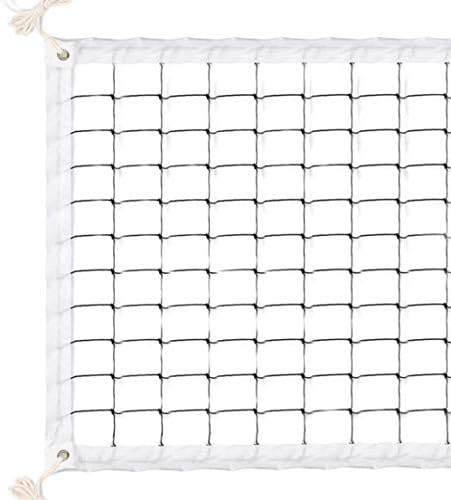 Professional Volleyball Net,Pool Volleyball Net with Aircraft Wire Rope, 32 FT x 3 FT, for Indoor and Outdoor (No Poles)