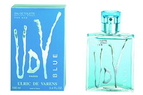 Ulric De Varens Udv Blue Eau De Toilette Spray For Him, 100 Ml - Image 2