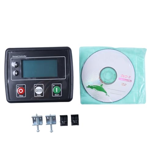 NETYANPI Self-Starting Control Module Genset Controller DSE4510 MKII DSE4510-35 with Monitoring Function LCD Display Compatible with Deep Sea Auto Start Generator EFI and Non-EFI