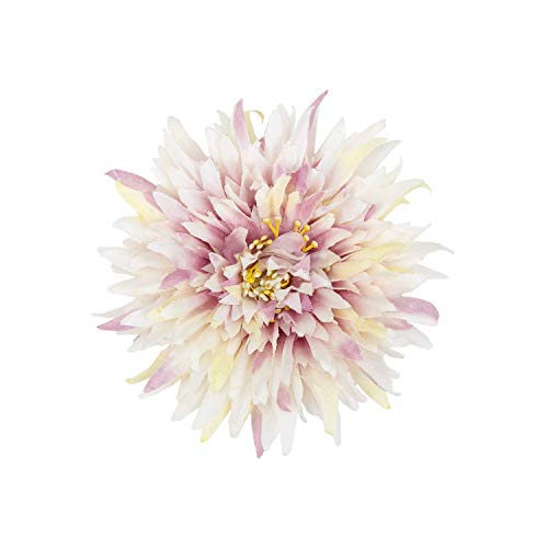 HOPEANT Flower Hair Clip 4.7" Flower Hairpin Floral Brooch Floral Hair Clips for Women Hair Accessories BXH36 (Light Purple)
