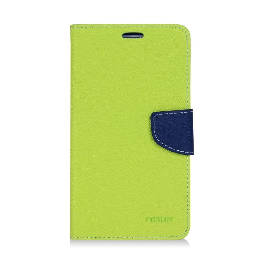 Gadgetsevil Mercury PU Leather Wallet Flip Case with Credit Card Slots & Holder For Samsung Galaxy Note 3 III N900 / N9000/ N9005 (Mint Green)