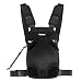 PetBonus Denim Blue Front Kangaroo Pouch Dog Carrier,Wide Straps with Shoulder Pads,Adjustable and Legs out Pet Backpack Carrier,For Walking,Travel,Hiking,Camping(X-Large)