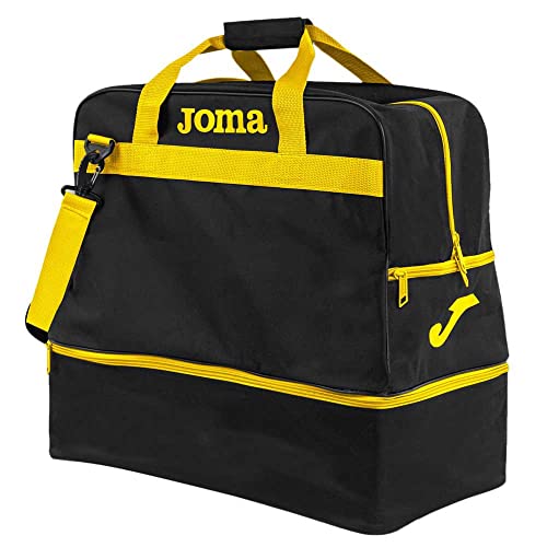 Sac de sport Joma Training III finition robuste et design noir et jaune