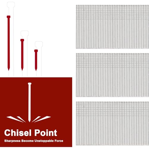 image for DEWBIN 18 Gauge Brad Nails, 6000 Counts 1-1/4-inch 18 GA Brad Nails, G