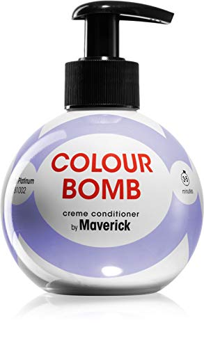 COLOUR BOMB SEMI-PERMANENT HAIR COLOUR CONDITIONER White Platinum