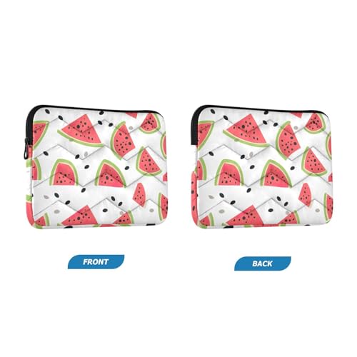 Funda para portátil de 13-14 pulgadas con diseño Watermelon Black Spots miniatura 2