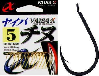 ささめ針 ヤイバチヌ 金 1号 XT-03