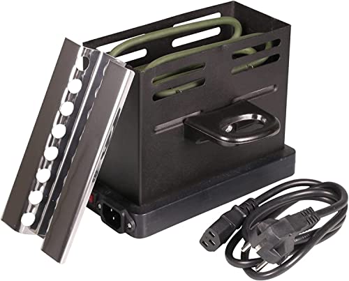 Shisha Kohle Toaster | Kohleanzünder | elektrischer Anzünder für Naturkohle, Shishakohlen | 800W Lineburner |