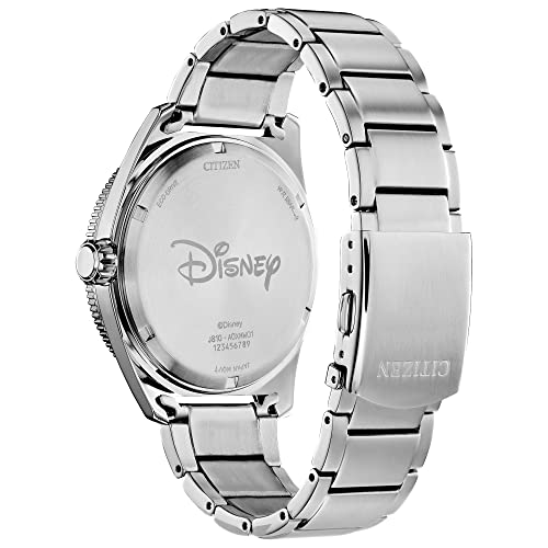 CITIZEN Men's Eco-Drive Mickey Sport 43mm Stainless Steel AW1595-78W - image 2