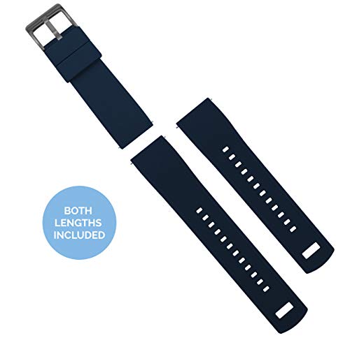 Image of BARTON Elite Silicone Watch Bands - Gold Buckle Quick Release