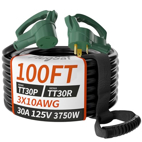 PlugSaf 100 FT 30 Amp RV Cord