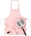 Ozeri ZP15-23P Kids Junior Chef Cooking Essentials Set, 9.5", Pink