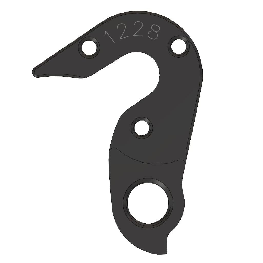 Pilo Forcellino cambio D1228 compatibile / ricambio per Louis Garneau, Massi, Motobecane