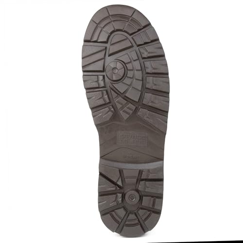 Bottes de combat en cuir marron Savage Island durables