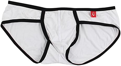 Men Underwear Sexy Underpants Solid Color Regular Soft Bulge Pouch Shorts