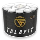Overgrip PadDel pack 60 TALAFIT - Grip Padel - Padel overgrip Impugnatura Pala Padel - Perforata - Overgrip Padel - Grip Tennis (TAMBOR 60 Bianco)