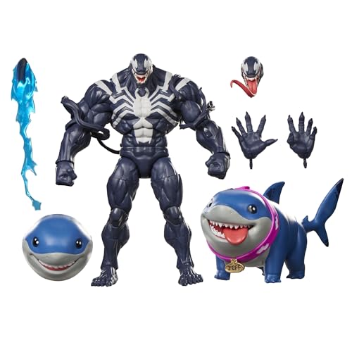 Marvel Legends Veneno y Jeff de 15 cm con gran articulación fiel al videojuego Marvel Rivals
