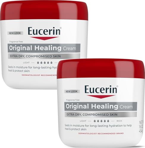 Image of Eucerin Original Healing Cream, Emollient Enriched, 2 x 16 OZ